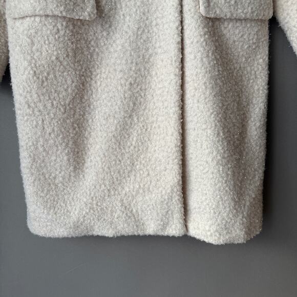 BCBGMAXAZRIA sz M off white heavy winter Coat - Picture 4 of 10